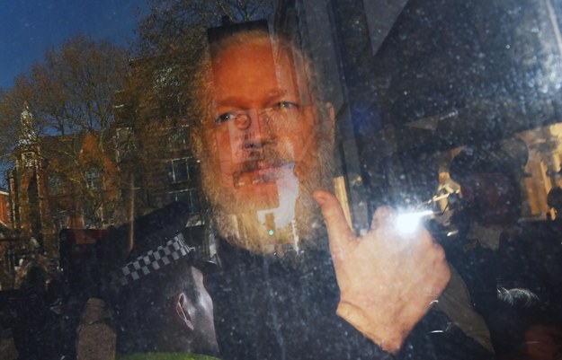 Julian Assange /STRINGER /PAP/EPA