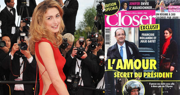 Julie Gayet otrzyma od tabloidu "Closer" 15 tys. euro odszkodowania - fot. Pascal Le Segretain /Getty Images/Flash Press Media