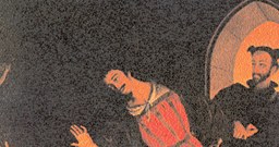 Julius Schnorr von Carolsfeld, Małgorzata, Faust i Mefistofeles /Encyklopedia Internautica