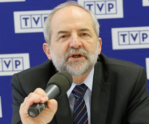 Juliusz Braun, prezes TVP SA /PAP