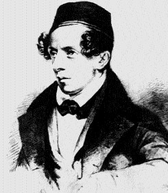 Juliusz Słowacki, portret z 1836 r. /Encyklopedia Internautica