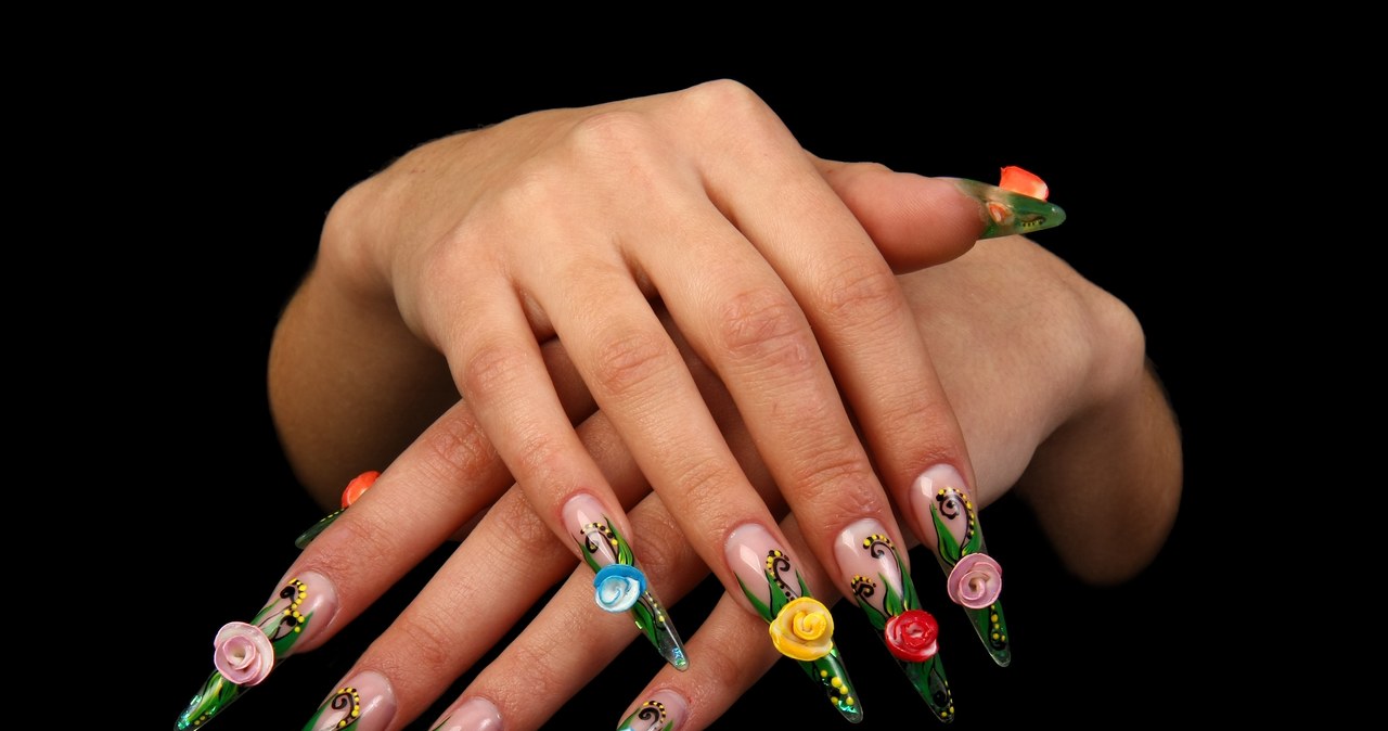 Junk Nails. Ten nowy manicure 3D podbija świat! Jaki jest limit kreatywności? /123RF/PICSEL