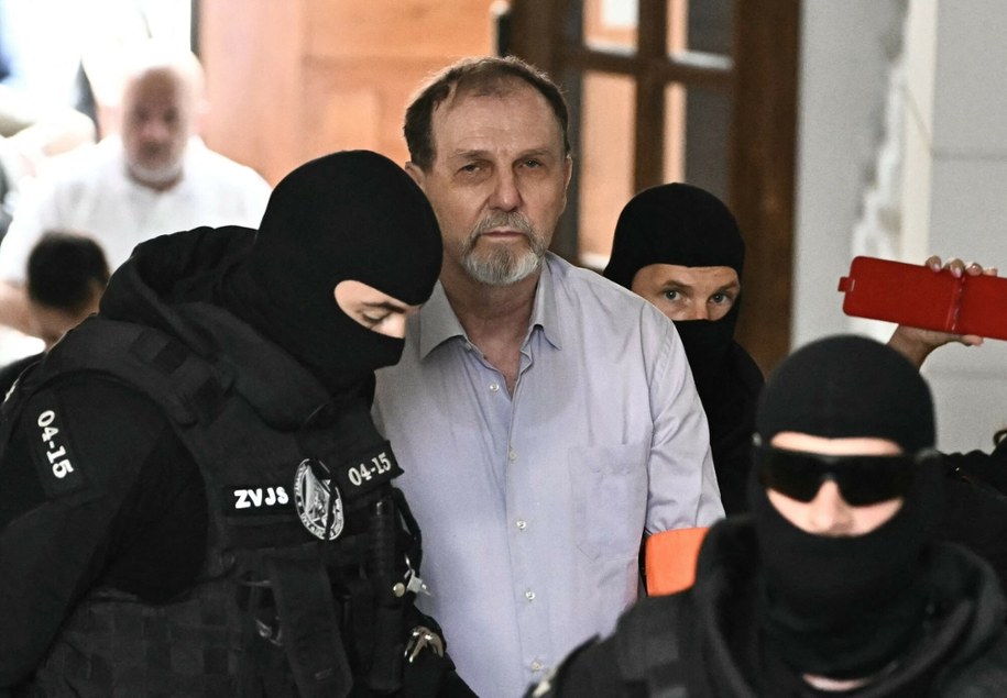 Juraj Cintula - mężczyzna skazany za atak na Roberta Ficę na zdj. z 2025 r. /Joe Klamar/AFP /East News