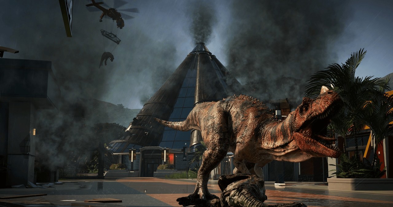 Jurassic World Evolution to jedna z bezpłatnych gier na Amazon Prime Gaming /materiały prasowe