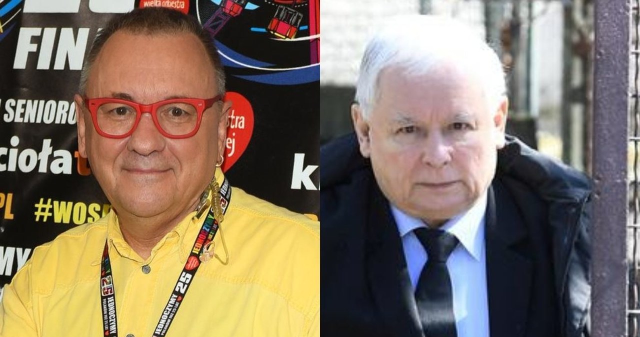 Jurek Owsiak i Jarosław Kaczyński /East News /East News