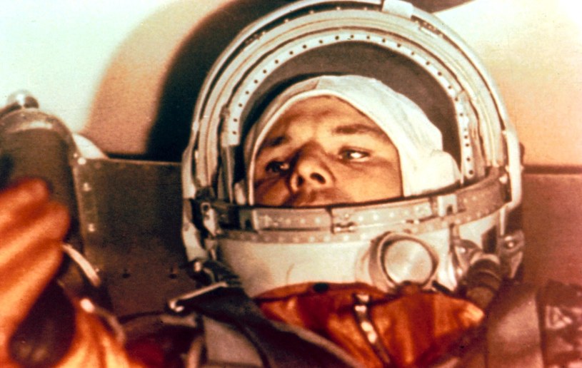 Jurij Gagarin - pierwszy człowiek w kosmosie /Agencja FORUM