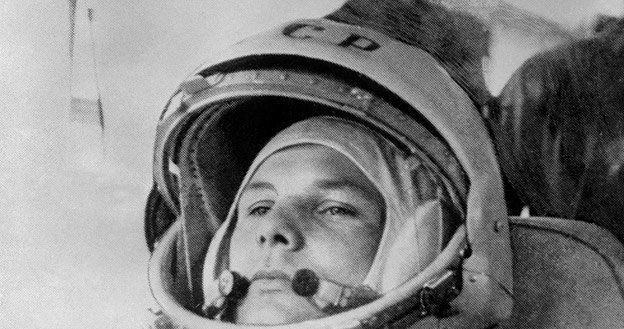 Jurij Gagarin tuż przed startem statku "Wostok 1" /AFP