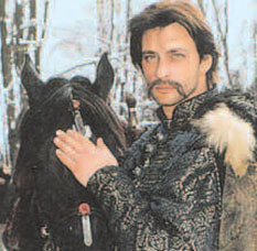 Jurko Bohun (Aleksander Domogarow) w  Ogniem i mieczem, reż. Jerzy Hoffman, 1999 r. /Encyklopedia Internautica