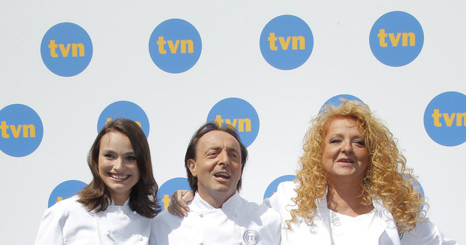 Jurorzy "MasterChefa": Anna Starmach, Michel Moran, Magda Gessler /Kurnikowski /AKPA