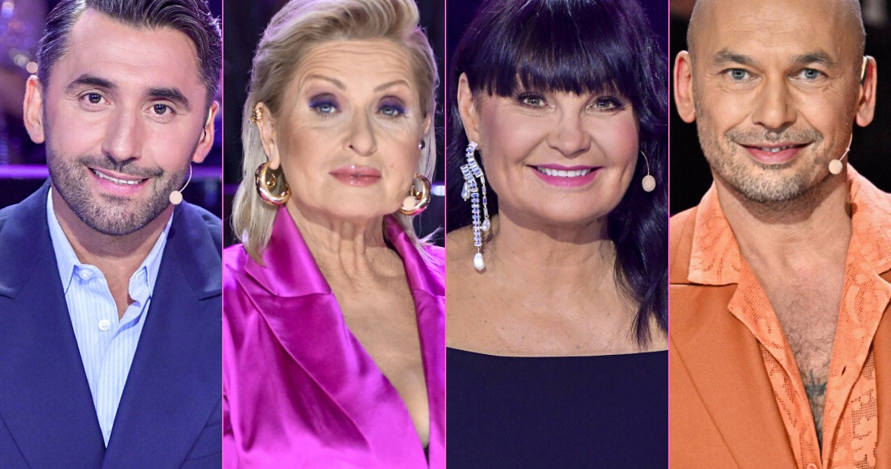 Jurorzy Tańca z gwiazdami - Rafał Maserak, Ewa Kasprzyk, Iwona Pavlović, Tomasz Wygoda /AKPA