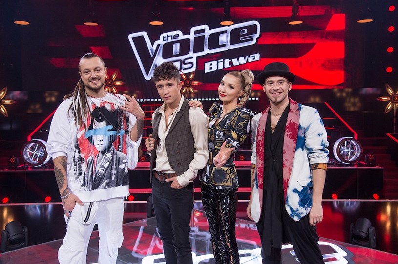 Jurorzy "The Voice Kids 3": Tomson i Baron, Cleo i Dawid Kwiatkowski /Jan Bogacz/TVP /materiały prasowe