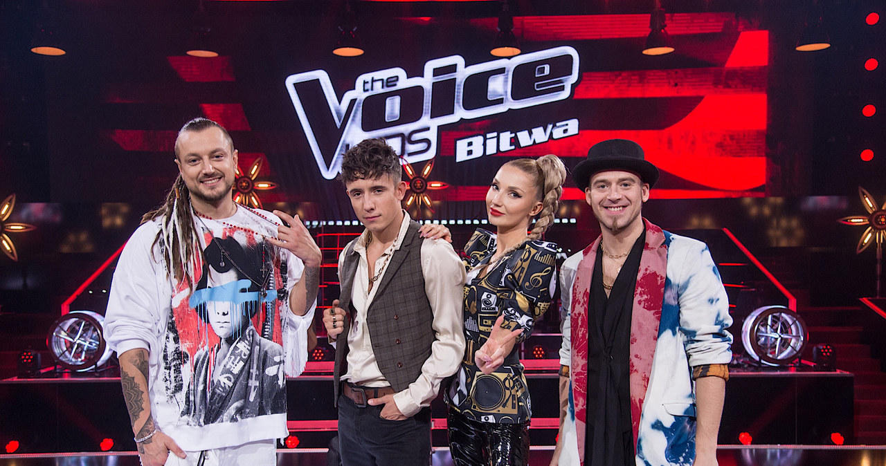 Jurorzy "The Voice Kids": Tomson i Baron, Cleo i Dawid Kwiatkowski /Jan Bogacz/TVP /materiały prasowe