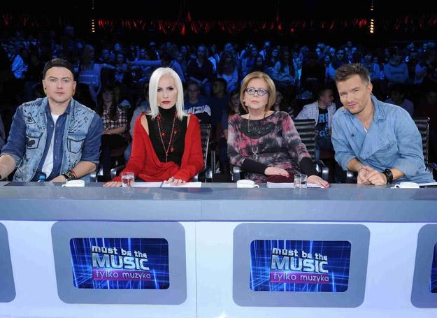 Jury "Must Be The Music" w komplecie /Telewizja Polsat