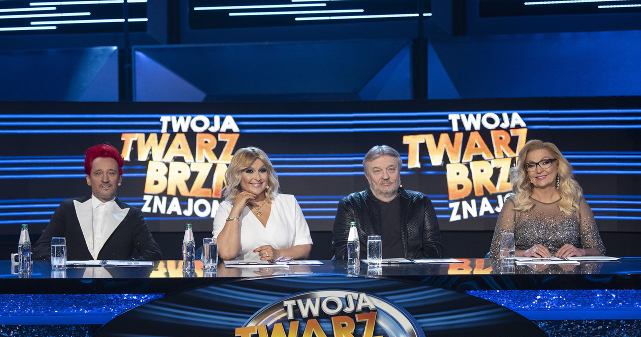 Jury programu "Twoja Twarz Brzmi Znajomo": Michał Wiśniewski, Katarzyna Skrzynecka, Krzysztof Cugowski i Małgorzata Walewska /Polsat