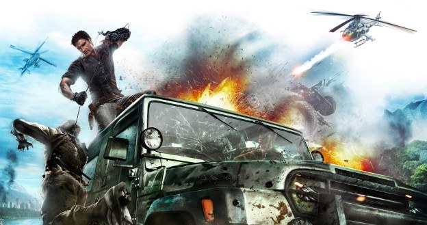 Just Cause 2 - motyw graficzny /Informacja prasowa