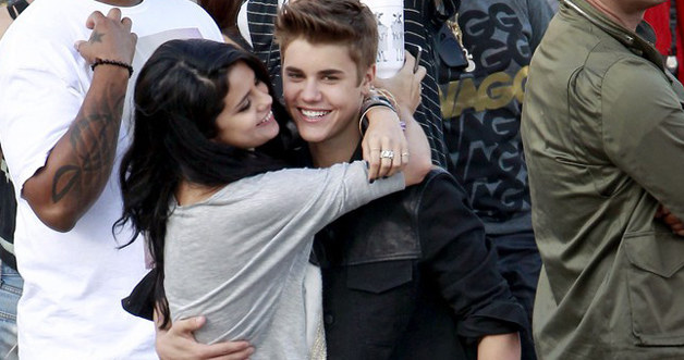 Justin Bieber i Selena Gomez /Bruja/Rachid Ait /East News