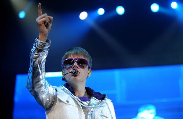 Justin Bieber: "Jeszcze jedno jajo i przerywam koncert!" /arch. AFP