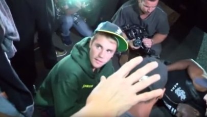 Justin Bieber potrącił fotografa pickupem