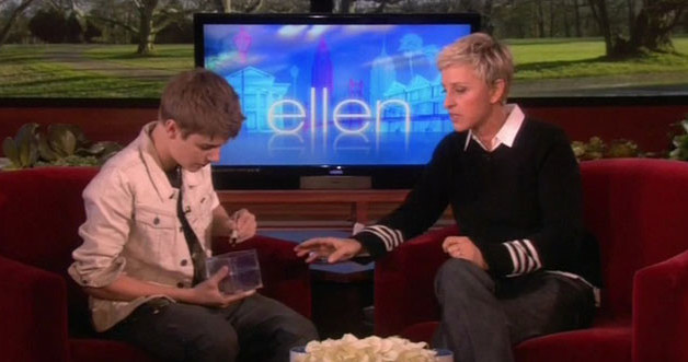 Justin Bieber u Ellen DeGeneres &nbsp; /Splashnews