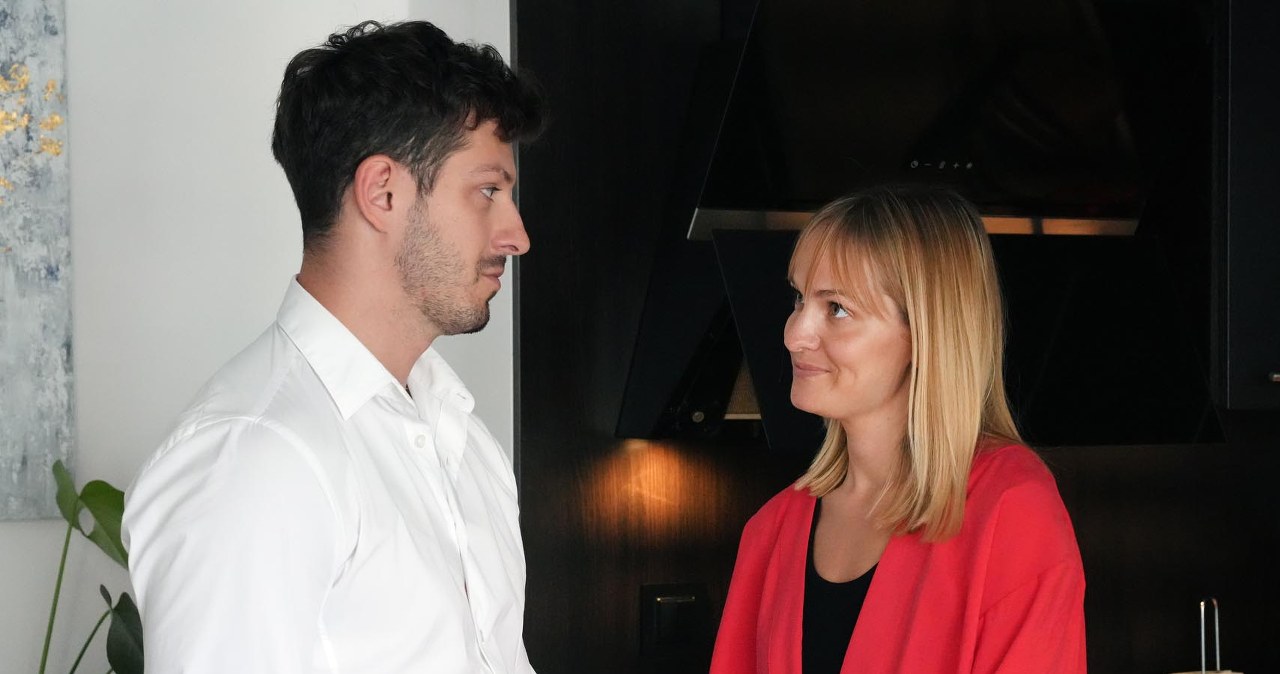Justin (Jasper Sołtysiewicz) opowie Oli (Michalina Robakiewicz) o swoim niespodziewanym spotkaniu z Reginą /Źródło: AIM