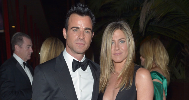 Justin Theroux, Jennifer Aniston /Charley Gallay /Getty Images