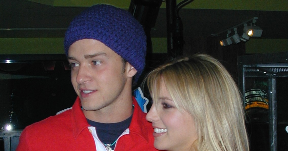 Justin Timberlake i Britney Spears, 2002 rok /Agencja FORUM