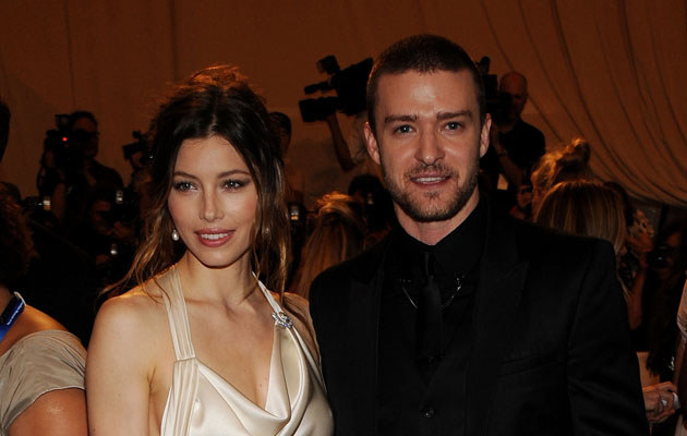 Justin Timberlake i Jessica Biel /Larry Busacca /Getty Images