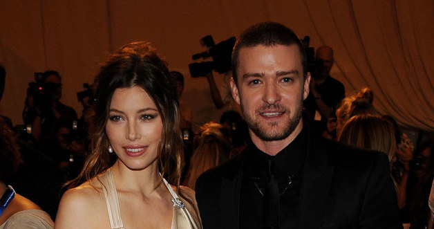 Justin Timberlake i Jessica Biel /Larry Busacca /Getty Images