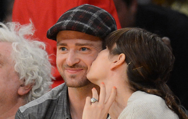 Justin Timberlake i Jessica Biel /Harry How /Getty Images