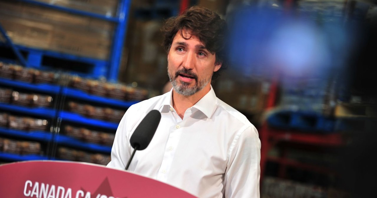 Justin Trudeau, premier rządu Kanady w Gatineau (prowincja Quebec) /AFP