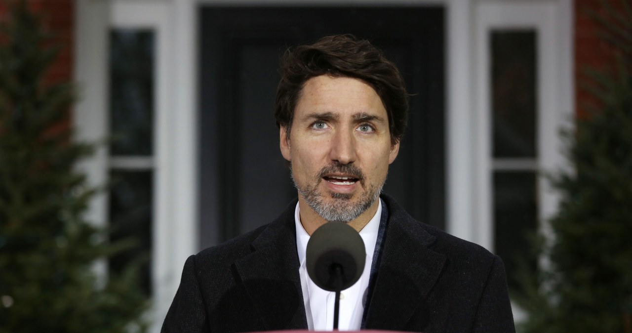 Justin Trudeau w swojej rezydencji w Ottawie /AFP
