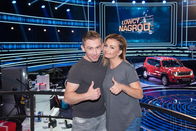Justyna i Adam wystąpili w 6. odcinku Łowców Nagród /Super Polsat