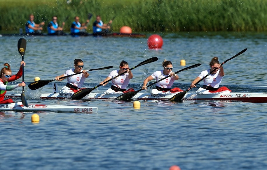 Justyna Iskrzycka, Anna Puławska, Helena Wiśniewska i Katarzyna Kołodziejczyk / 	Adam Warżawa    /PAP