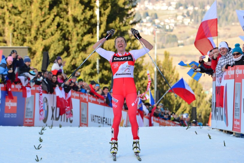 Justyna Kowalczyk cztery razy wygrała Tour de Ski /AFP