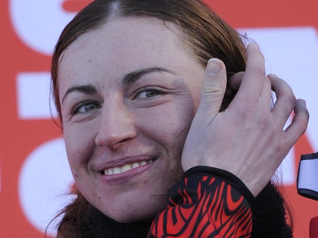 Justyna Kowalczyk po raz czwarty z rzędu wygrała Tour de Ski /MAURIZIO BRAMBATTI /PAP/EPA