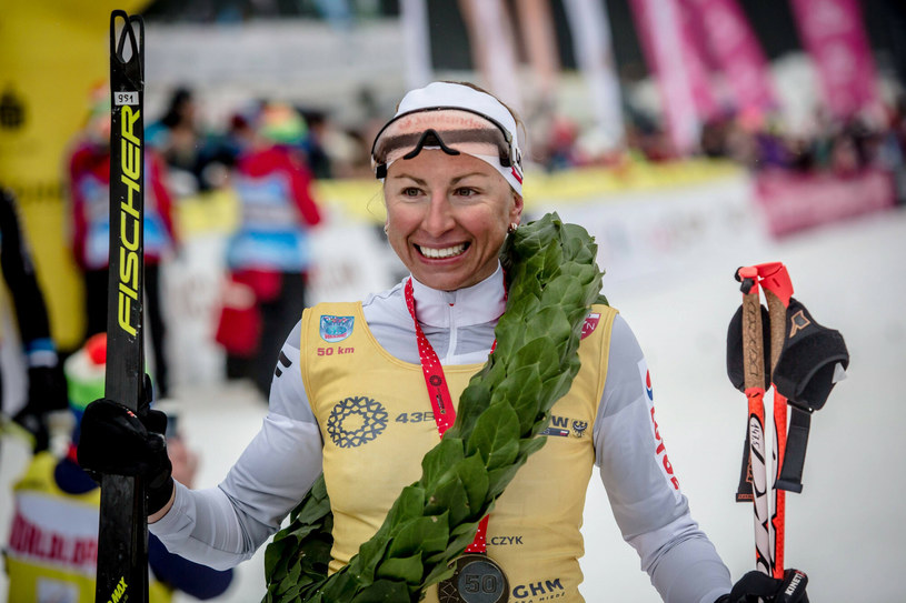 Justyna Kowalczyk, polska biegaczka narciarska, czterokrotna zdobywczyni Pucharu Świata /DARIUSZ GDESZ / POLSKAPRESSE /East News