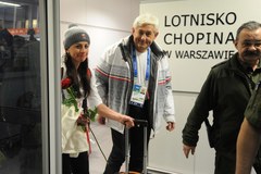 Justyna Kowalczyk wróciła z Soczi do kraju