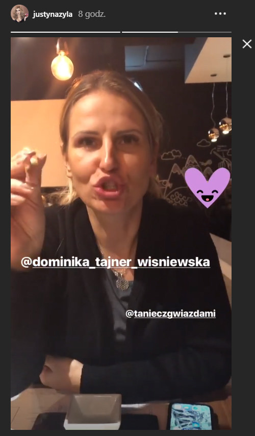 Justyna nie powinna była nagrywać wypadu do restauracji? /Instagram