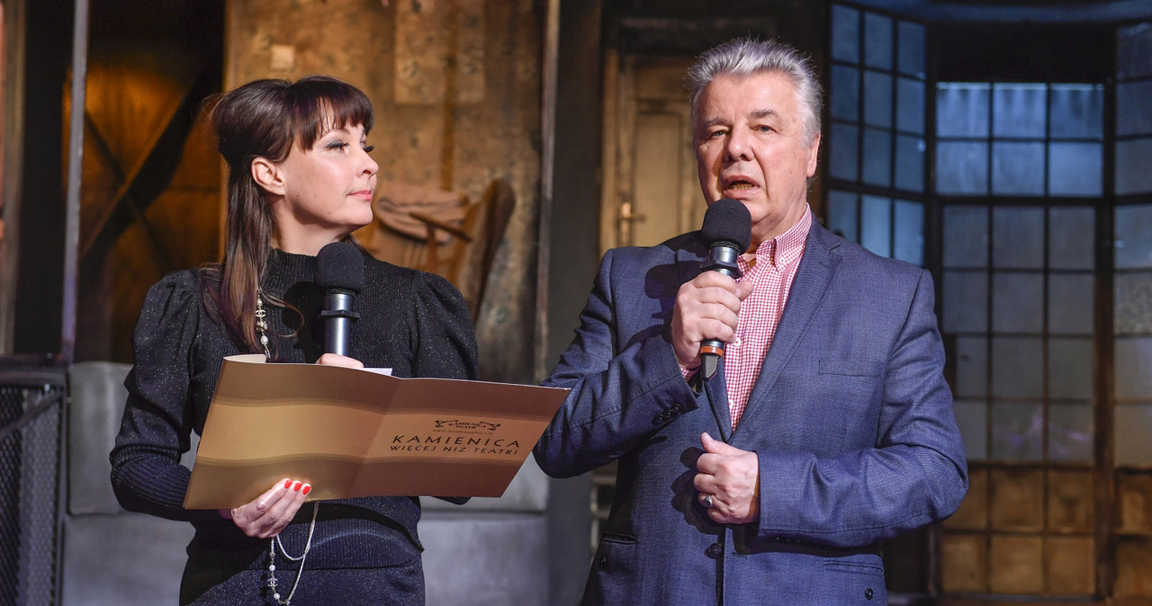 Justyna Sieńczyłło i Emilian Kamiński - próba medialna spektaklu "Upiór w kuchni" w lutym 2020 roku / Dariusz Gałązka /AKPA