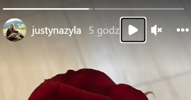 Justyna Żyła dostała różę od ukochanego /www.instagram.com/justynazyla /Instagram