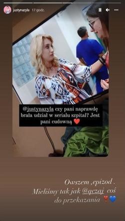 Justyna Żyła podobnie jak Marcelina Ziętek ma za sobą przygodę z TVN-em /www.instagram.com/justynazyla/ /Instagram