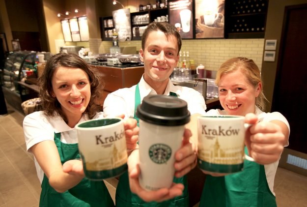 Jutro w Krakowie Starbucks zaprosi na kawę /Informacja prasowa