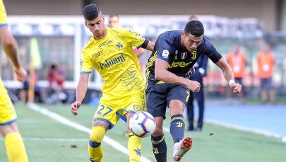 Juventus wygrał z Chievo Werona. Debiut Ronaldo, gol Stępińskiego 