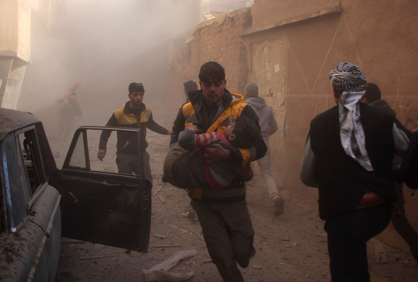 Już 246 ofiar śmiertelnych ataków dżihadystów na południu Syrii (zdjęcie ilustracyjne) /HAMZA AL-AJWEH /AFP