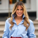 Melania Trump Już nie brąz będzie hitem jesieni. Najmodniejszy kolor nosi już Melania Trump