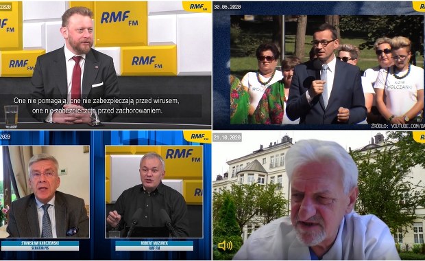 "Już nie trzeba się jego bać!", czyli jak politycy i eksperci zmieniali zdanie nt. koronawirusa
