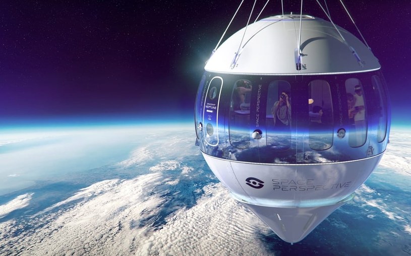 Już niedługo chętni będą mogli polecieć w kapsule nad Ziemię, by skosztować smakołyków od szefa kuchni Michelin. /SpaceVIP, joinspacevip /Instagram