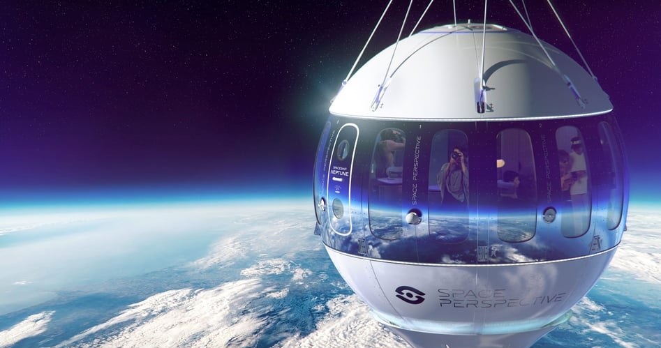 Już niedługo chętni będą mogli polecieć w kapsule nad Ziemię, by skosztować smakołyków od szefa kuchni Michelin. /SpaceVIP, joinspacevip /Instagram