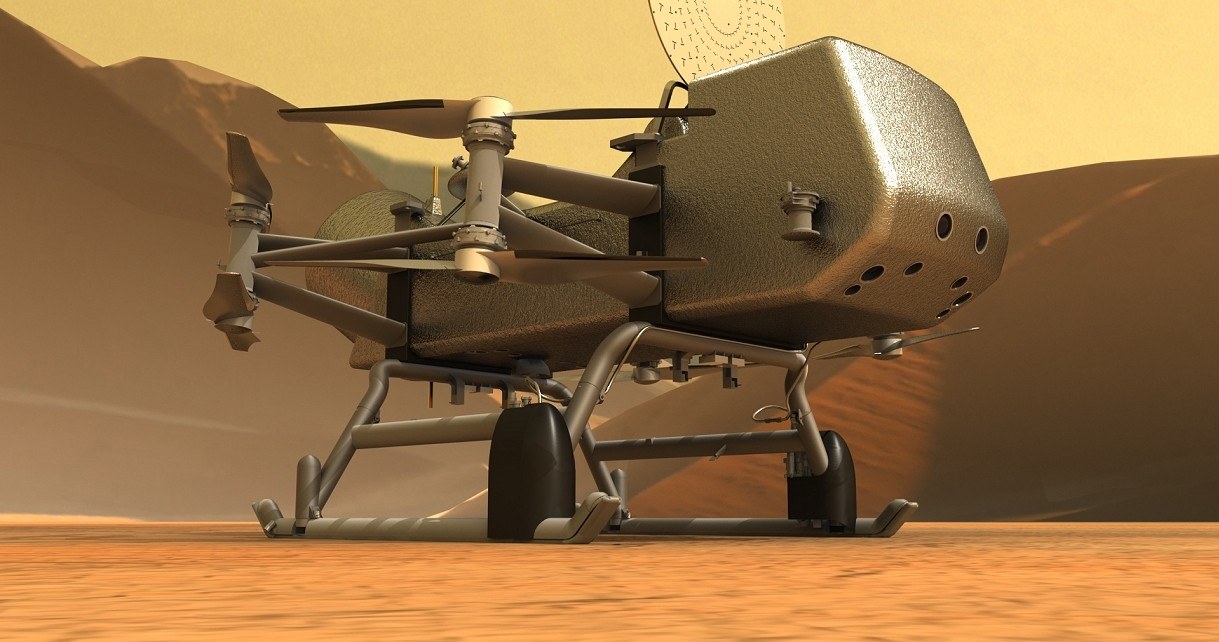 Już oficjalnie, NASA wysyła dużego drona na Tytana, księżyc Saturna [WIDEO] /Geekweek