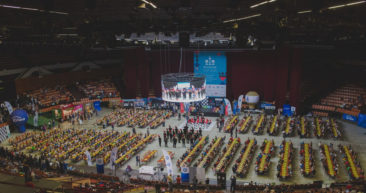 Już po raz ósmy katowicki Spodek wypełnił się pasjonatami szachów. zdjęcie organizatora /INTERIA.PL